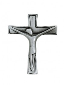 Croix bronze christ Moderne