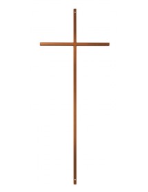 Croix Sans Christ carré de 8 mm