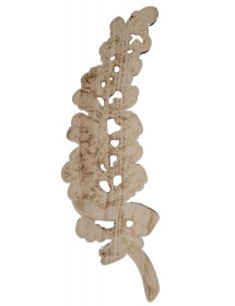 Palme de cercueil embleme bois